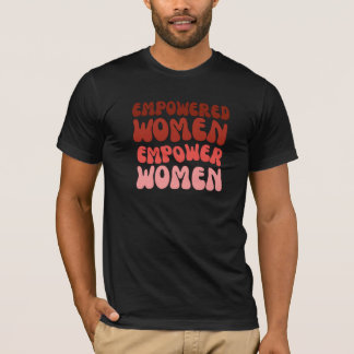 Empoderar camisetas de mujeres