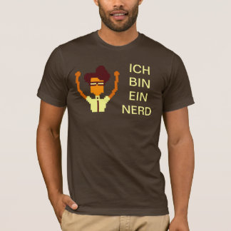 Empollón de Ein del bin de Ich (musgo) - camiseta