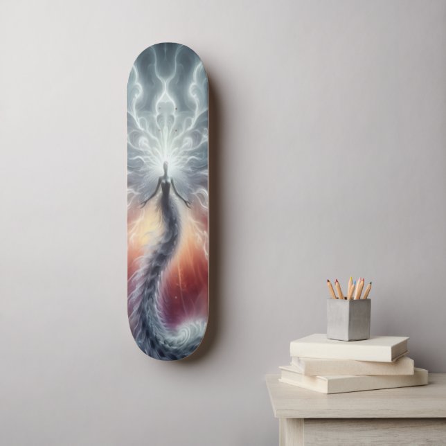 Empowered Madusa Skateboard (Arte de la pared)