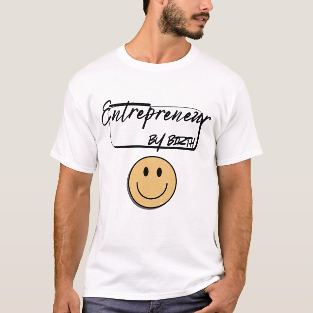 Emprendedor por nacimiento | Camiseta Mindset del  (Anverso)