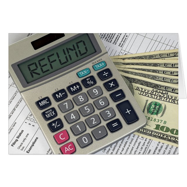 Empresa de contabilidad de impuestos sobre la rent (Anverso (Horizontal))