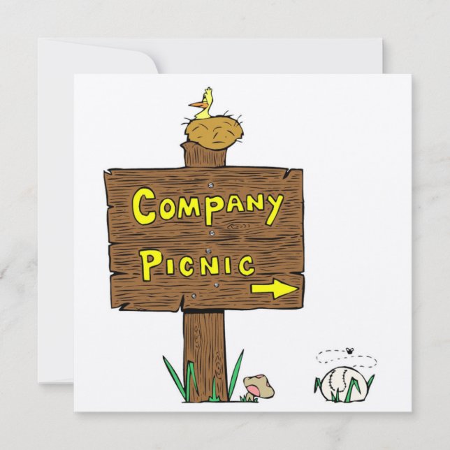 Empresa de invitaciones Picnic (Anverso)