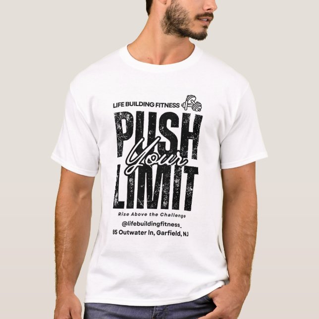 EMPUJAR SU CAMISETA LIMITADA (Anverso)