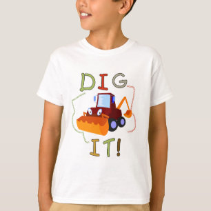 Empuje de la construcción él camisetas y regalos