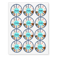 EMPUJE los tatuajes temporales