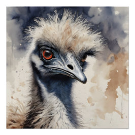 Emu no 1 Poster brillante
