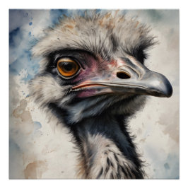 Emu no 3 Poster brillante