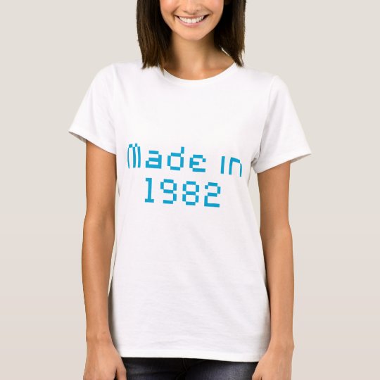 En 1982 camisa hecha