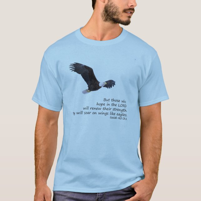 En Alas Como Camiseta De Águilas (Anverso)
