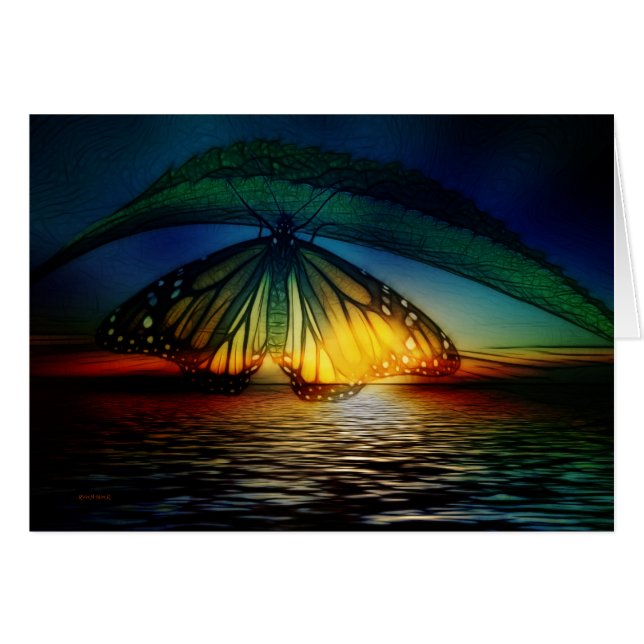 En algún lugar sobre la mariposa (Anverso (Horizontal))