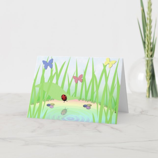 En algún lugar sólo lo sabemos - Tarjeta (Anverso)