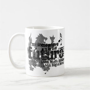 En alguna parte en el futuro taza (con el león)