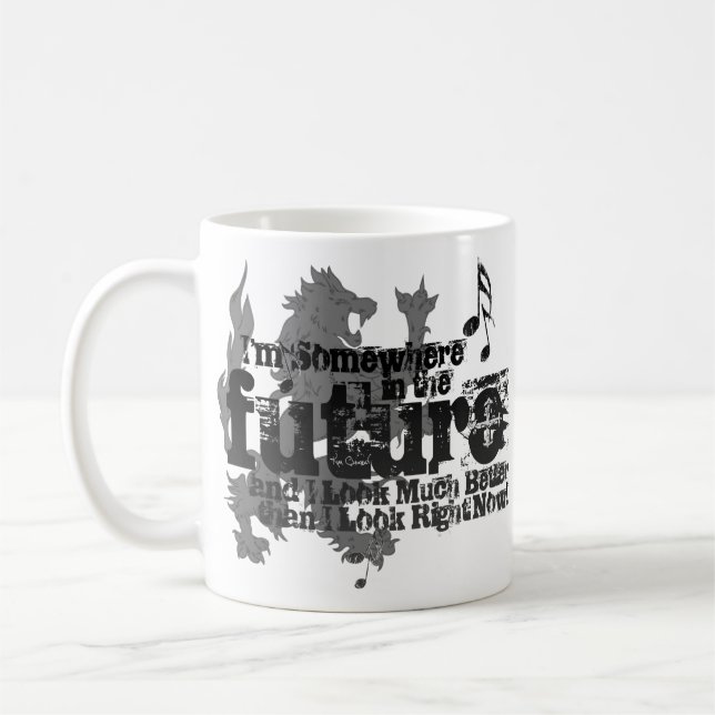 En alguna parte en el futuro taza (con el león) (Izquierda)
