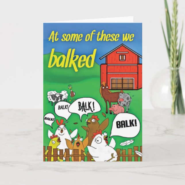 "En algunos de éstos frustramos" la tarjeta (Anverso)