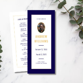 En amor por la memoria Funeral Foto Programa Navy 