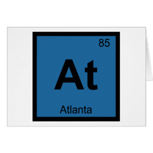 En - Atlanta Ciudad de Georgia Química Tabla Perió