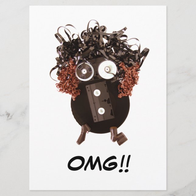 En blanco Lindo Genial Divertido Increíble Medios  (Anverso)