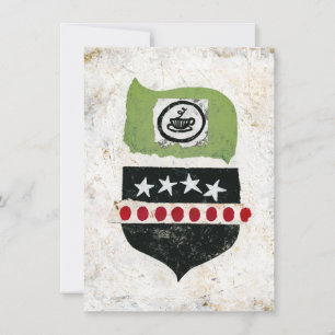 En busca de tarjeta de saludo para café