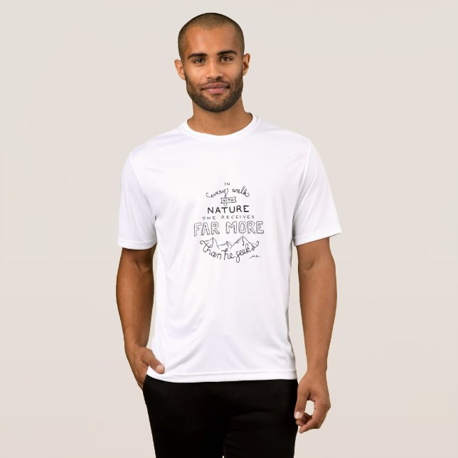 En cada paseo con la camiseta de los hombres de la (Anverso completo)