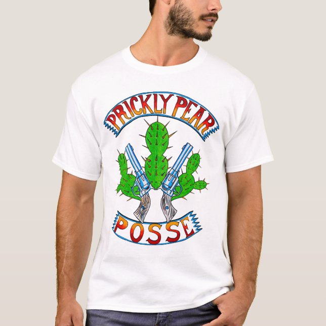 En Cahoots con la camiseta de Pricky Pear Posse (Anverso)
