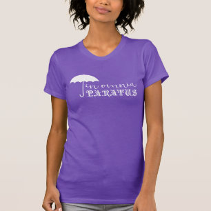 En camiseta de la púrpura de Omnia Paratus