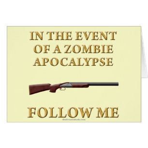 En caso de apocalipsis del zombi