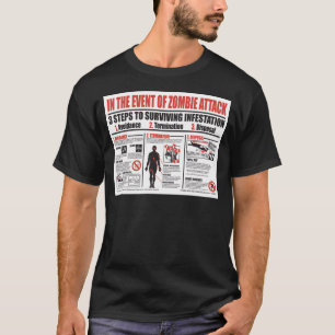En caso de ataque del zombi: CAMISETA