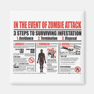 En caso de ataque del zombi: IMÁN