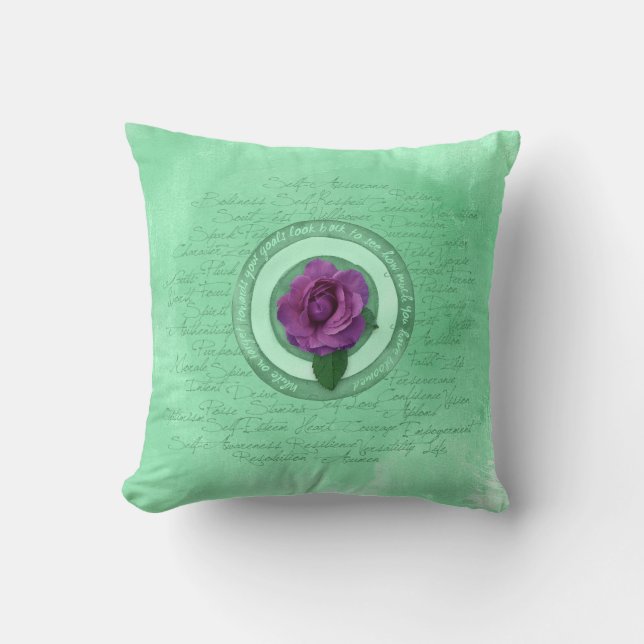En Cojín decorativo en flor (Anverso)