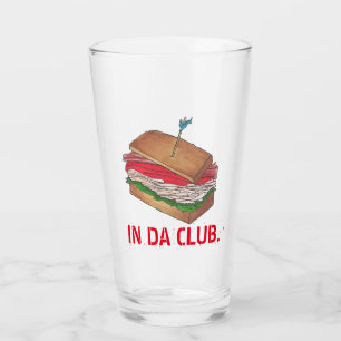 En Da Club Funny Foodie Deli Turkey Club Sandwich