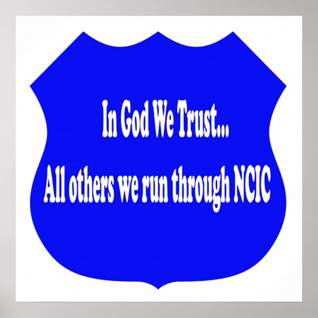 En Dios confiamos en la impresión (Frente)