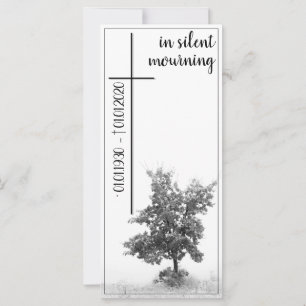 En duelo silencioso - árbol en prado 2.0