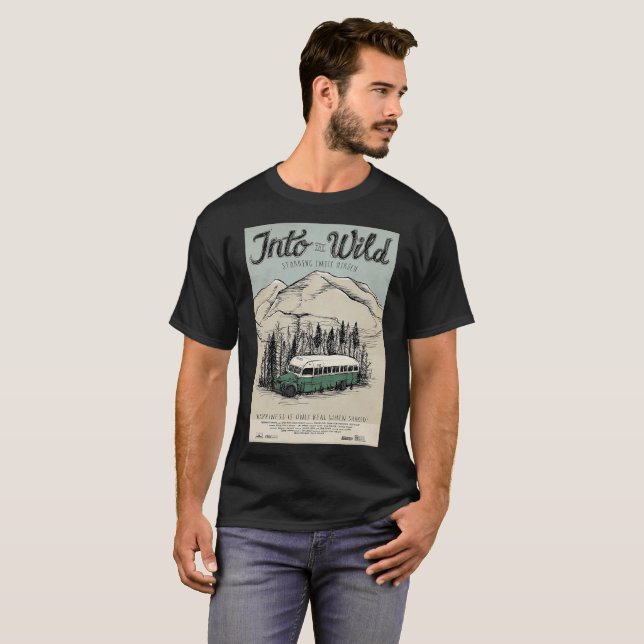 En el arte salvaje del diseño para la camiseta (Anverso completo)