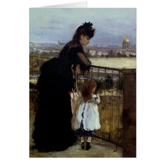En el balcón de Berthe Morisot (Frente)
