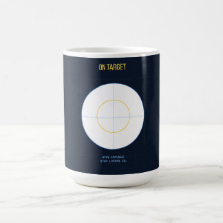En el blanco — Taza de café maximalista de los 90
