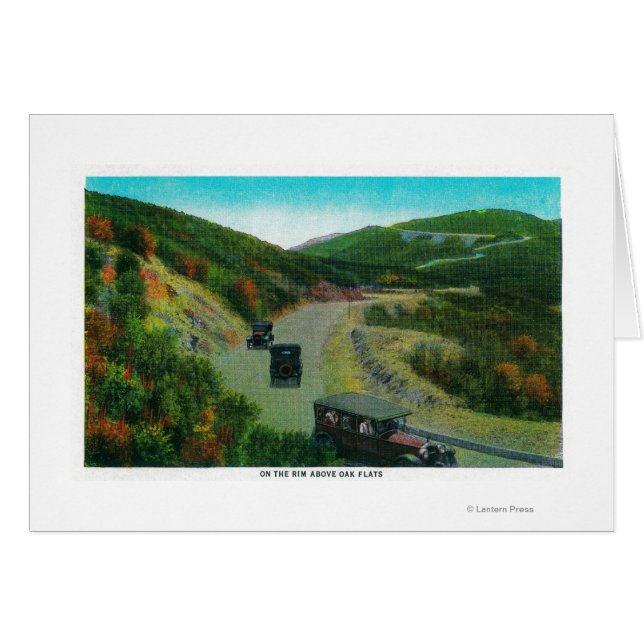 En el borde superior de la ruta de los paseos en r (Anverso (Horizontal))