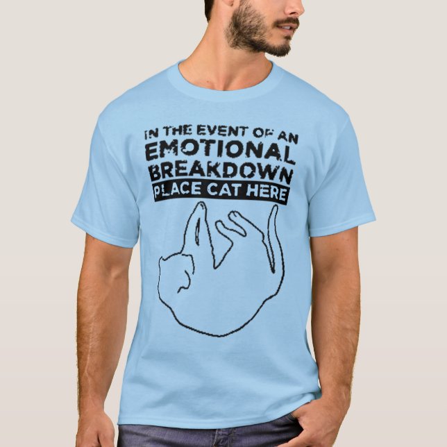 En el caso de una camiseta EMOCIONAL DE DESGLOSE (Anverso)