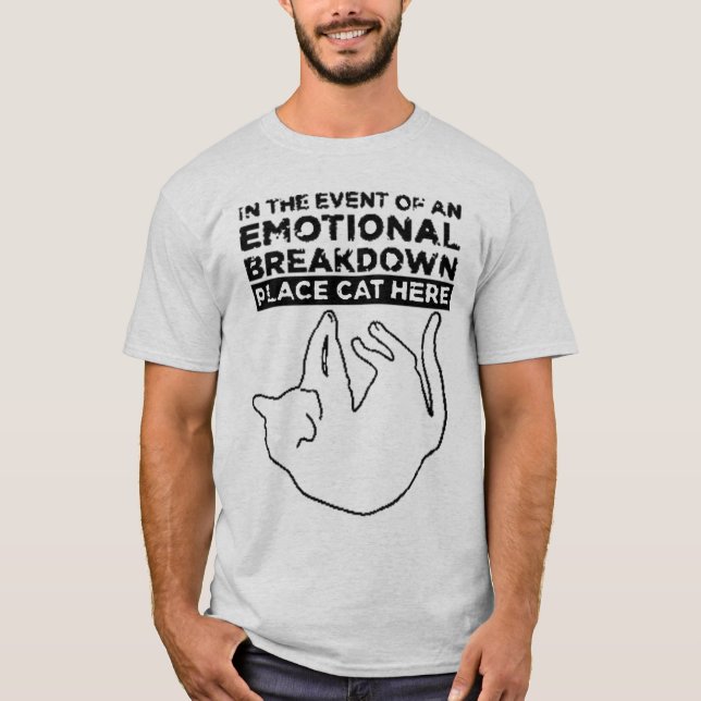 En el caso de una camiseta EMOCIONAL DE DESGLOSE (Anverso)