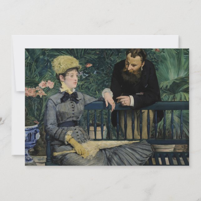 En el Conservatorio | Édouard Manet (Anverso)