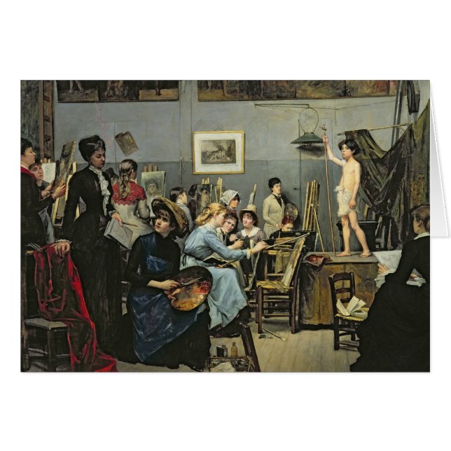 En el estudio (Anverso (Horizontal))