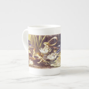 En el Fairyland - taza de la porcelana de hueso