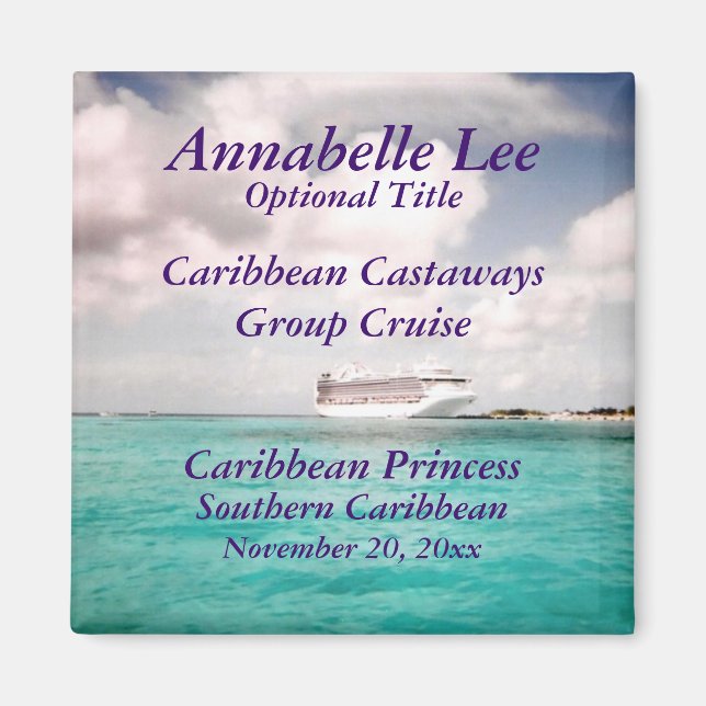 En el imán de crucero del grupo Personalizado de p (Frente)