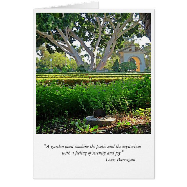 En el jardín (Frente)