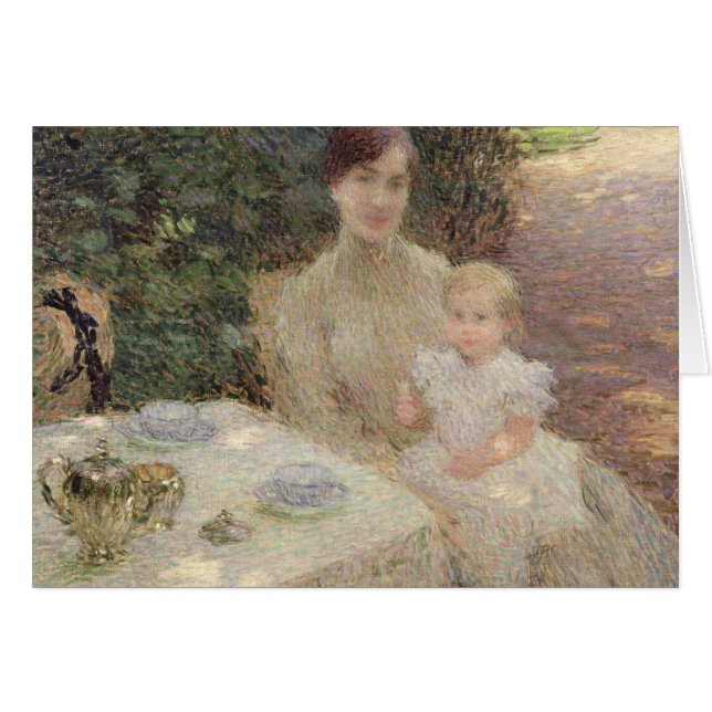 En el jardín, 1904 (Anverso (Horizontal))