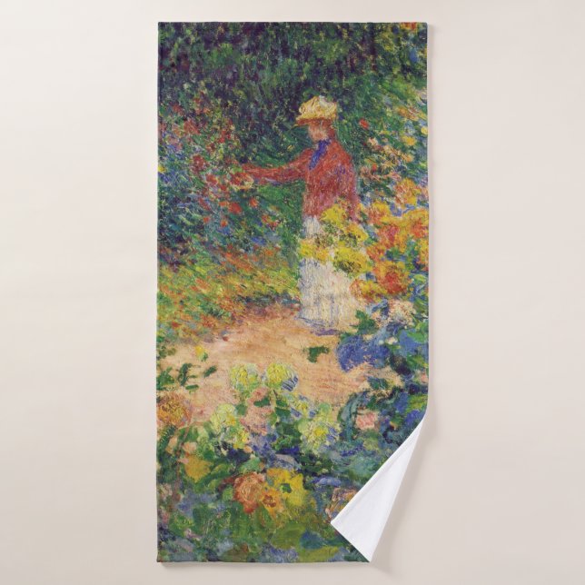 En el jardín, Monet (Toalla de baño)