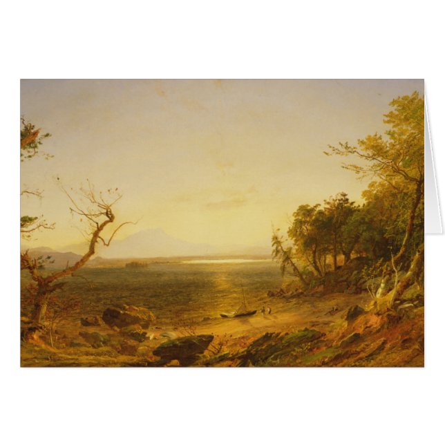 En el lago George (Anverso (Horizontal))