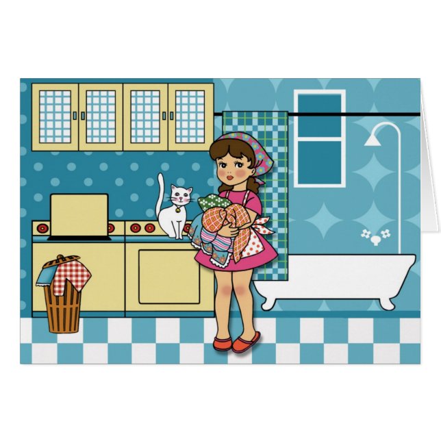 En el lavadero (Anverso (Horizontal))