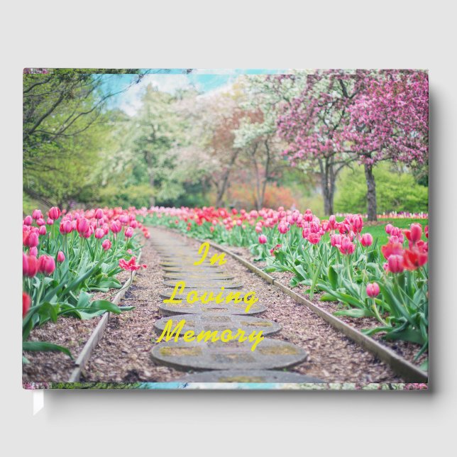 En el libro de invitados por la memoria de amor: L (Anverso)