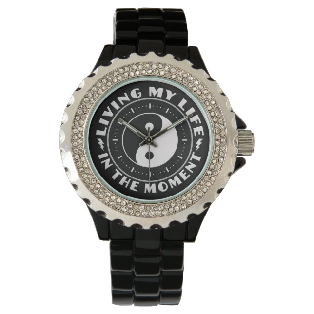 EN EL MOMENTO personalizados relojes (Anverso)