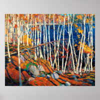 En el norte, arte fino de Tom Thomson,